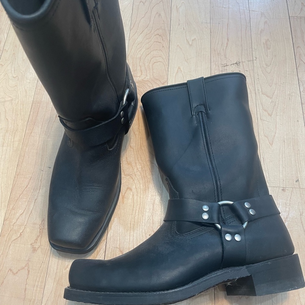 Masterson black harness boots 11.5 D